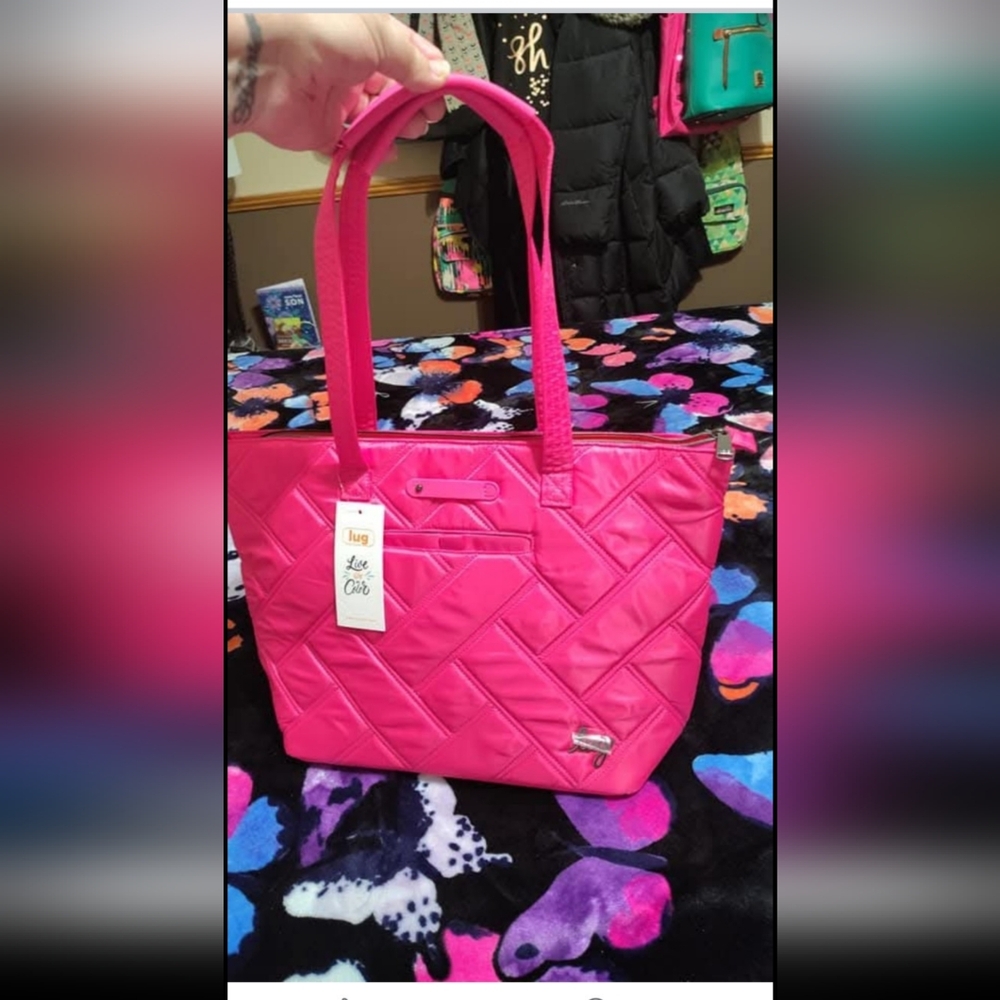 Lug Rosette Pink Skyliner NWT